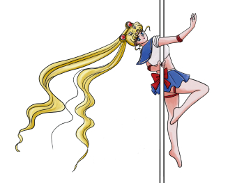 Cosplay Pole Kontest - SailorMoon - Artwork by BlinkyDoodly